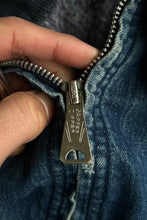 画像をギャラリービューアに読み込む, 70'S ZIP DENIM JACKET SCOVILL ZIPPER W/BLANKET LINER / INDIGO [SIZE: M USED]
