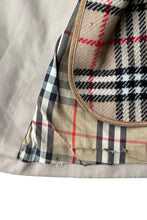 画像をギャラリービューアに読み込む, MADE IN ENGLAND 80-90'S BALMACAAN COAT W / NOVA CHECK LINER / BEIGE [SIZE: M USED]
