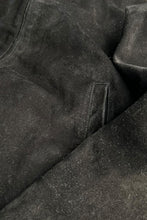 画像をギャラリービューアに読み込む, 90'S SUEDE LEATHER JACKET W/CHECK LINER / BROWN [SIZE: L USED]
