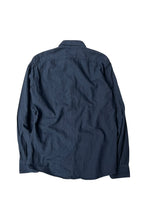 画像をギャラリービューアに読み込む, MADE IN HUNGARY HERRINGBONE TWILL COTTON FLANNEL L/S SHIRT / BLACK [SIZE: 46 USED]
