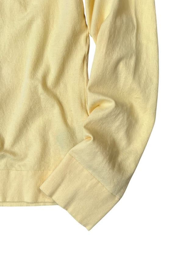17-18'S MADE IN ITALY 205W39NYC TURTLE NECK CUT SEW / YELLOW [SIZE: S USED]