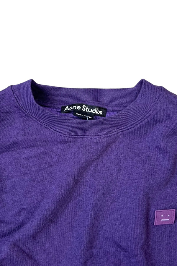 MADE IN PORTUGAL TONY FACE SWEATSHIRT / PURPLE [SIZE: L USED]