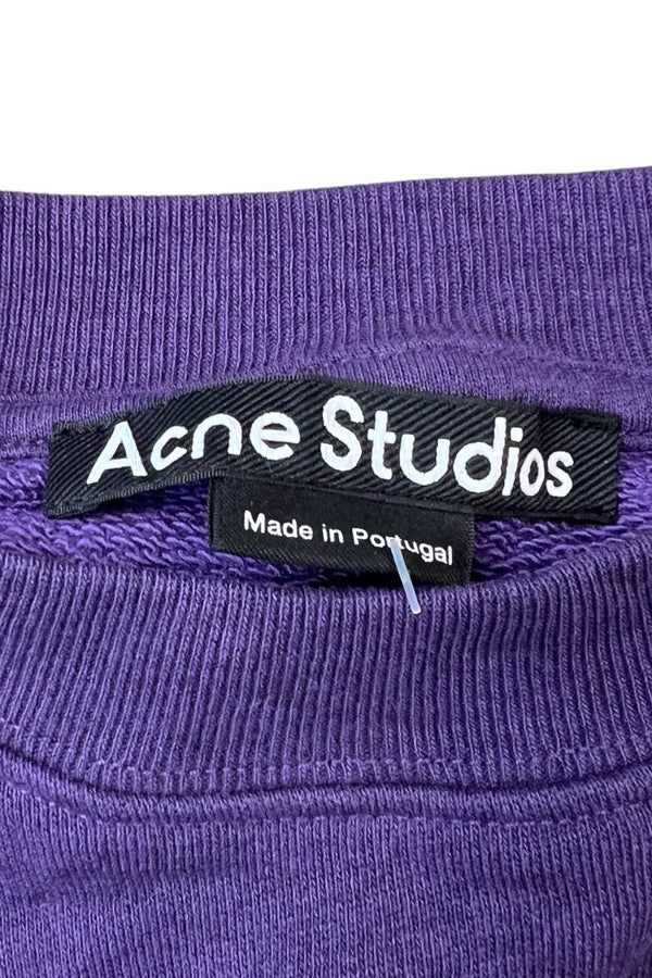 MADE IN PORTUGAL TONY FACE SWEATSHIRT / PURPLE [SIZE: L USED]