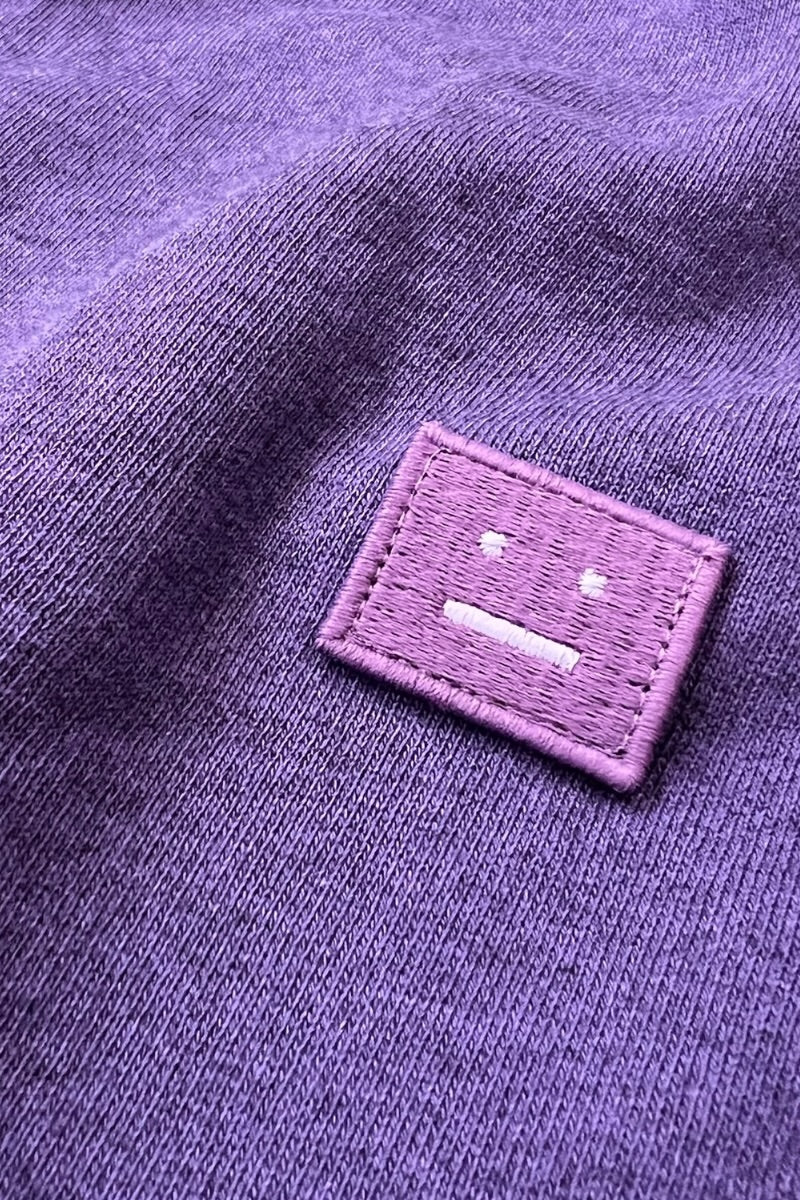 MADE IN PORTUGAL TONY FACE SWEATSHIRT / PURPLE [SIZE: L USED]