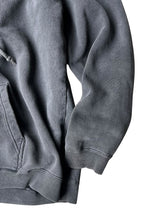 画像をギャラリービューアに読み込む, MADE IN RUSSIA 90'S-Y2K HOODIE SWEATSHIRT FADED BLACK / BLACK [SIZE: XL USED]
