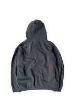 画像をギャラリービューアに読み込む, MADE IN RUSSIA 90'S-Y2K HOODIE SWEATSHIRT FADED BLACK / BLACK [SIZE: XL USED]
