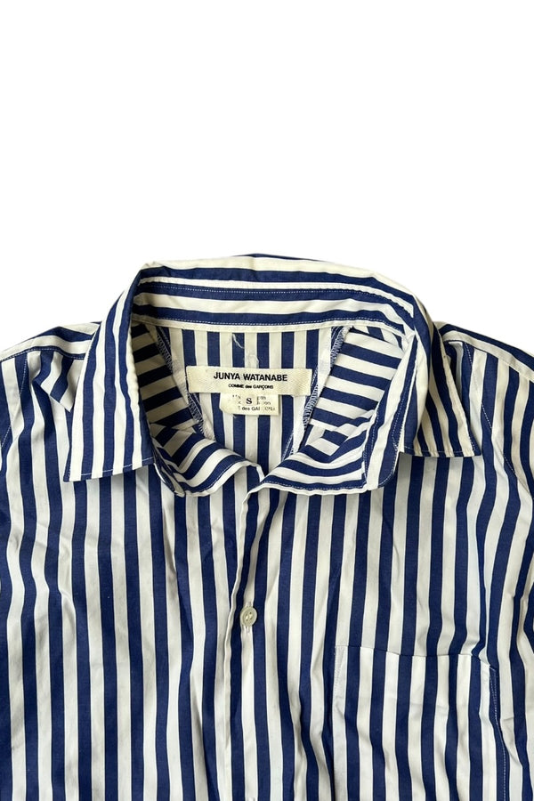 MADE IN JAPAN 18'S L/S STRIPE SHIRT / WHITE [SIZE: S USED]