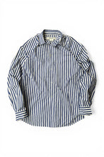 画像をギャラリービューアに読み込む, MADE IN JAPAN 18'S L/S STRIPE SHIRT / WHITE [SIZE: S USED]
