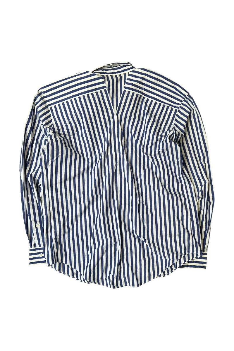MADE IN JAPAN 18'S L/S STRIPE SHIRT / WHITE [SIZE: S USED]