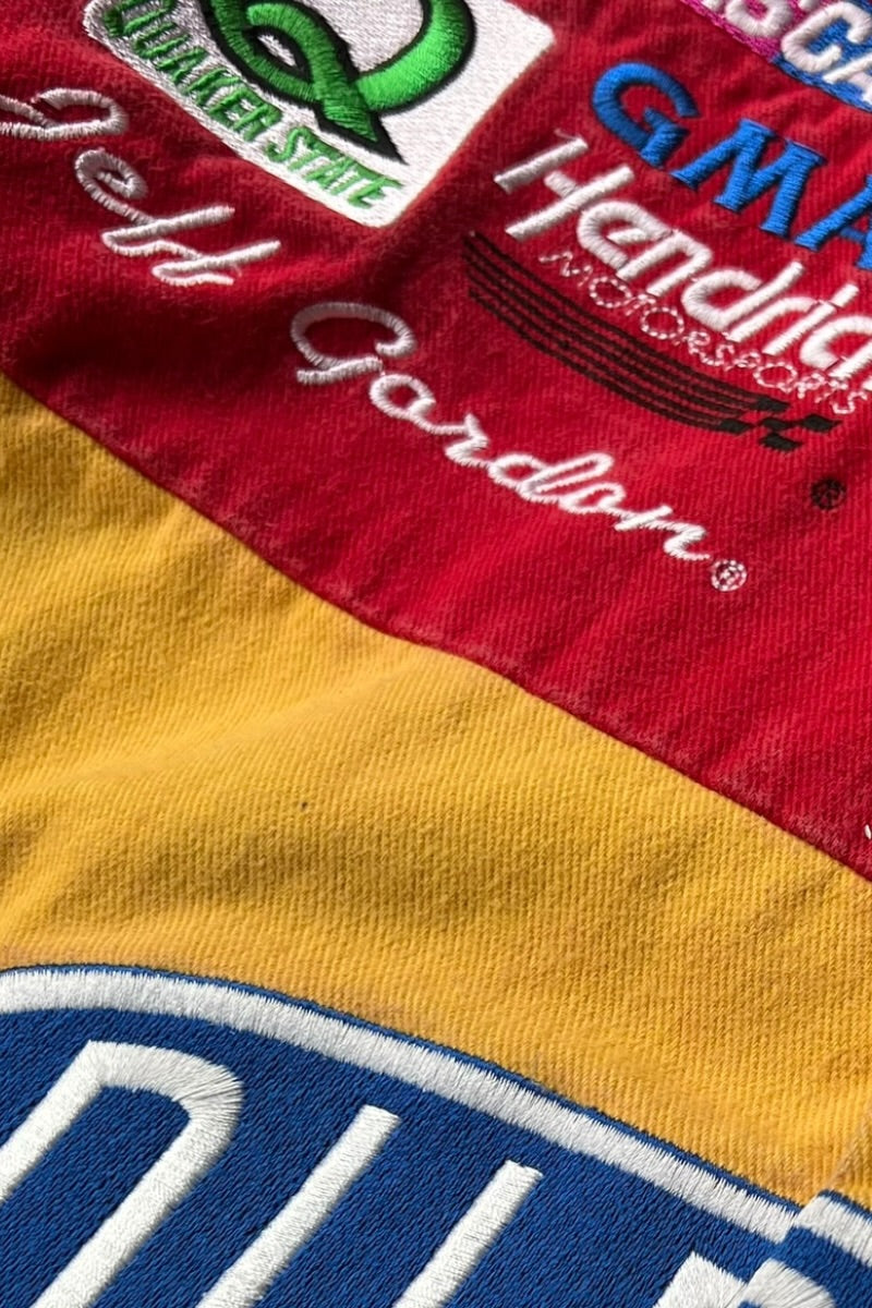 90'S RACING JACKET / MULTI [SIZE: M USED]