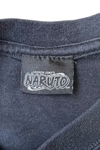 画像をギャラリービューアに読み込む, Y2K 02'S NARUTO ANIME T-SHIRT / BLACK [SIZE: M USED]
