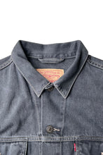 画像をギャラリービューアに読み込む, MADE IN ITALY 92'S 70503 02 DENIM JACKET / BLACK [SIZE: L USED]
