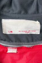 画像をギャラリービューアに読み込む, 70-80'S CHAIN STITCH EMBROIDERED ZIP CORPORATE PROMOTION JACKET W/LINER / BLACK [SIZE: L USED]
