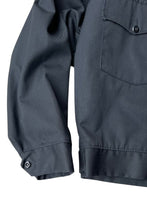 画像をギャラリービューアに読み込む, 70-80'S CHAIN STITCH EMBROIDERED ZIP CORPORATE PROMOTION JACKET W/LINER / BLACK [SIZE: L USED]
