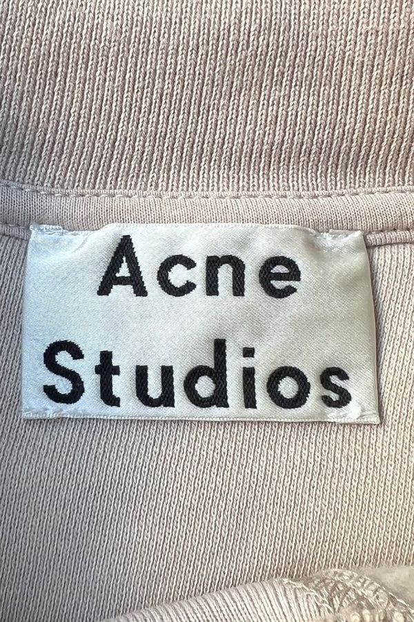MADE IN PORTUGAL MOCKNECK SWEATSHIRT / BEIGE [SIZE: M USED]