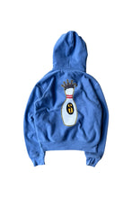 画像をギャラリービューアに読み込む, 24AW KINGPIN ZIP HOODIE SWEATSHIRT / BLUE [SIZE: M USED]
