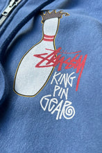画像をギャラリービューアに読み込む, 24AW KINGPIN ZIP HOODIE SWEATSHIRT / BLUE [SIZE: M USED]
