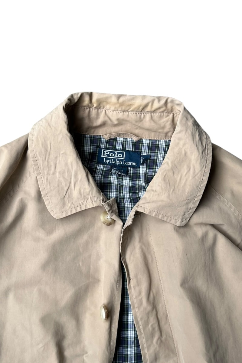 90'S BALMACAAN COAT / BEIGE [SIZE: L USED]