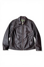 画像をギャラリービューアに読み込む, Y2K EARLY 00'S LEATHER JACKET / BROWN [SIZE: M USED]
