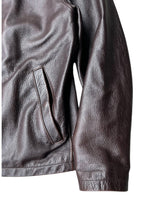 画像をギャラリービューアに読み込む, Y2K EARLY 00'S LEATHER JACKET / BROWN [SIZE: M USED]

