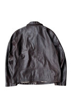 画像をギャラリービューアに読み込む, Y2K EARLY 00'S LEATHER JACKET / BROWN [SIZE: M USED]
