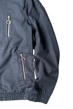 画像をギャラリービューアに読み込む, COTTON ZIP JACKET / BLACK [SIZE: S USED]
