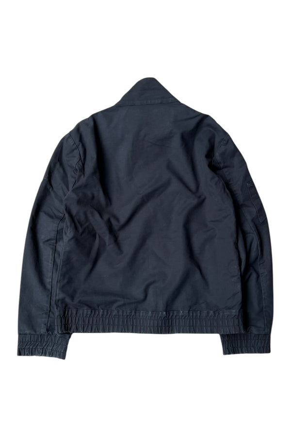 COTTON ZIP JACKET / BLACK [SIZE: S USED]
