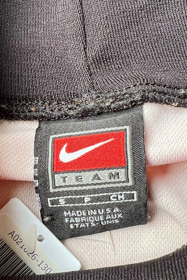 MADE IN USA Y2K EARLY 00'S L/S GAME SHIRT / ORANGE [SIZE: S USED]