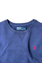 画像をギャラリービューアに読み込む, 90'S ONE POINT LOGO SWEATSHIRT / NAVY [SIZE: L USED]
