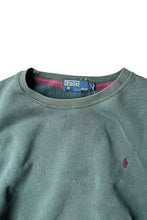 画像をギャラリービューアに読み込む, 90'S ONE POINT SWEATSHIRT / GREEN [SIZE: L USED]
