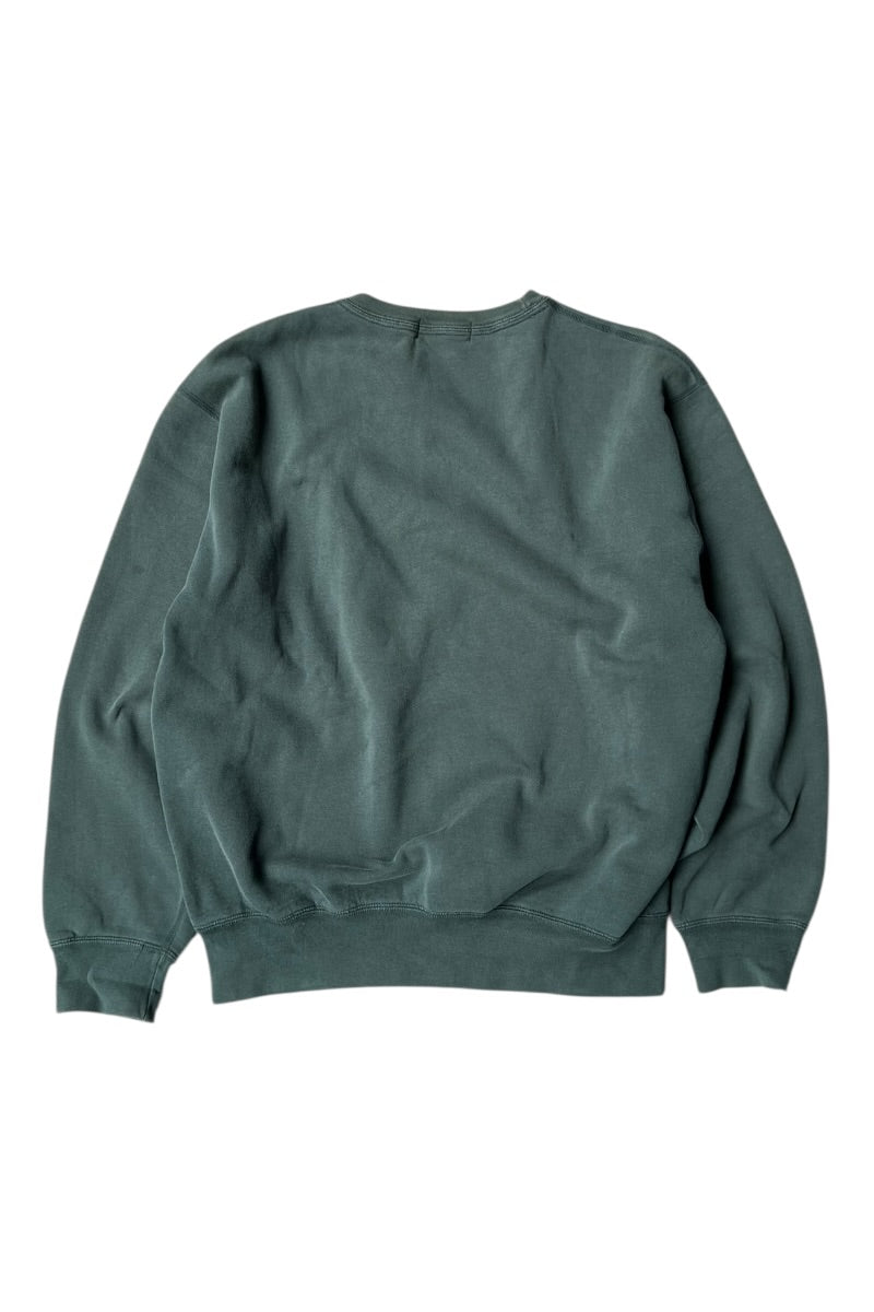 90'S ONE POINT SWEATSHIRT / GREEN [SIZE: L USED]