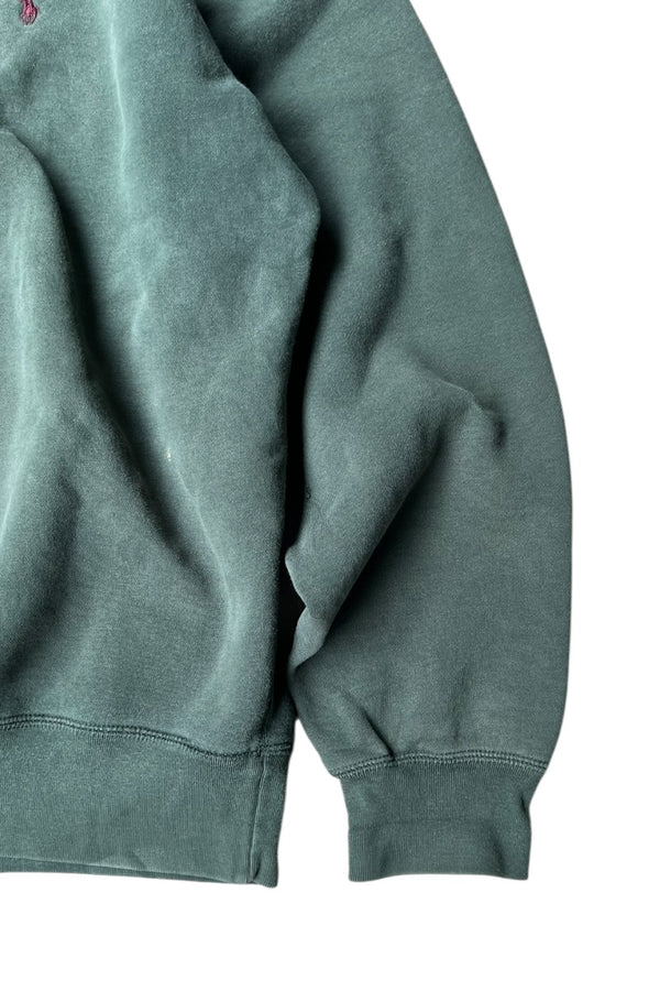 90'S ONE POINT SWEATSHIRT / GREEN [SIZE: L USED]