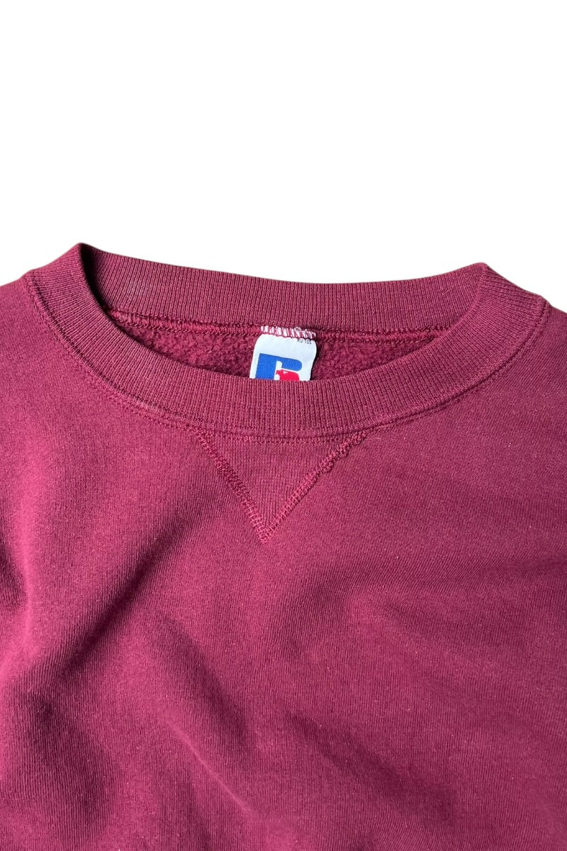 MADE IN USA 90'S SWEATSHIRT / BURGUNDY [SIZE: XL USED]