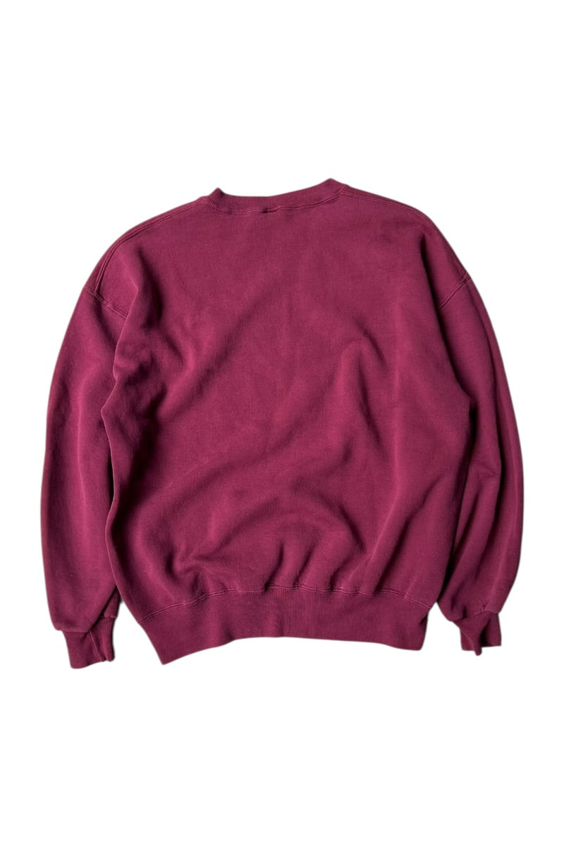MADE IN USA 90'S SWEATSHIRT / BURGUNDY [SIZE: XL USED]