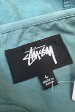 画像をギャラリービューアに読み込む, WAVE DYE BEACH SHELL JACKET / BLUE [SIZE: L USED]
