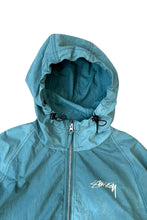 画像をギャラリービューアに読み込む, WAVE DYE BEACH SHELL JACKET / BLUE [SIZE: L USED]
