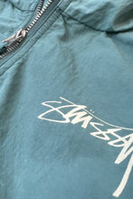 画像をギャラリービューアに読み込む, WAVE DYE BEACH SHELL JACKET / BLUE [SIZE: L USED]
