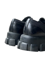 画像をギャラリービューアに読み込む, MADE IN ITALY 19AW MONOLITH LEATHER SHOES / BLACK [SIZE: US 7.5 (26cm相当) USED]
