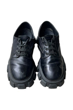 画像をギャラリービューアに読み込む, MADE IN ITALY 19AW MONOLITH LEATHER SHOES / BLACK [SIZE: US 7.5 (26cm相当) USED]
