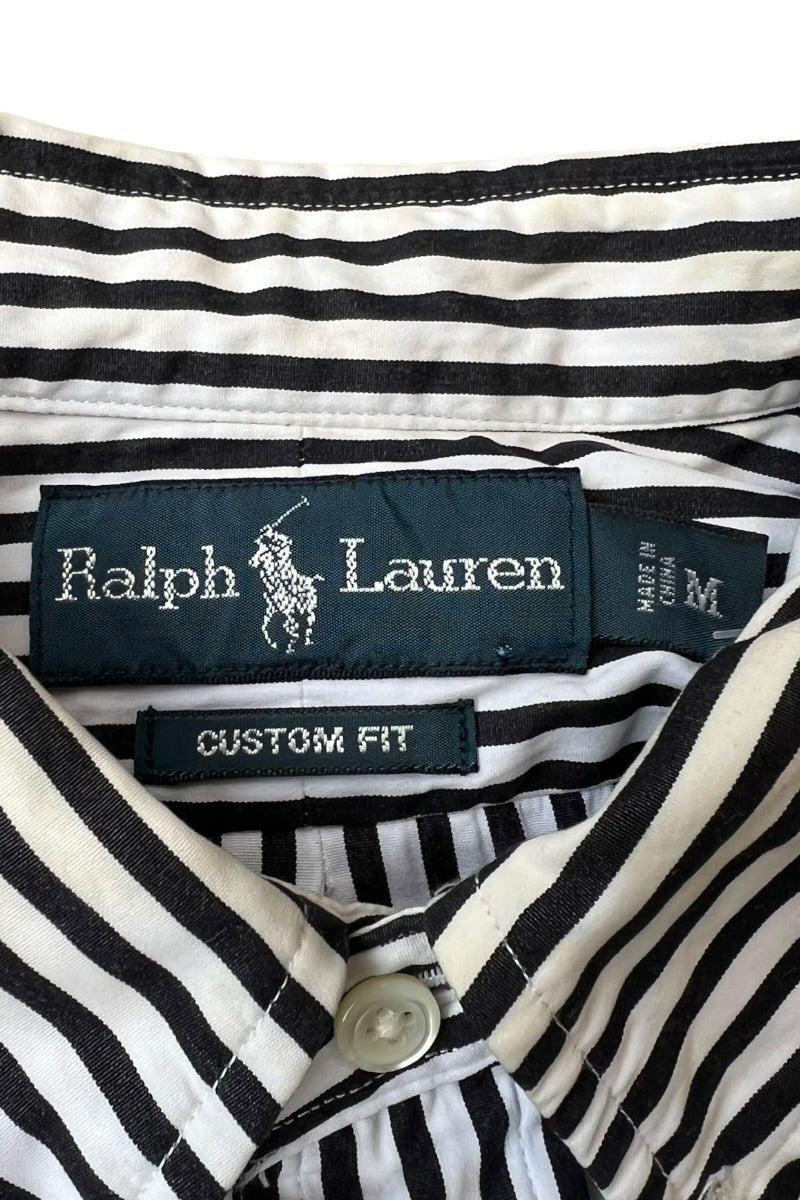 90'S L/S STRIPE SHIRT / STRIPE [SIZE: M USED]