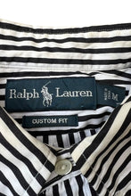 画像をギャラリービューアに読み込む, 90'S L/S STRIPE SHIRT / STRIPE [SIZE: M USED]
