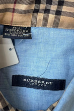 画像をギャラリービューアに読み込む, MADE IN USA L/S LINEN SHIRT / BLUE [SIZE: M USED]

