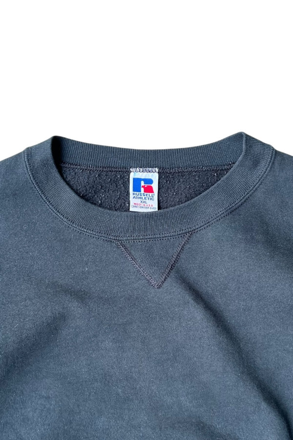 MADE IN USA 90'S SWEATSHIRT / BLACK [SIZE: 2XL USED]