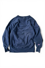 画像をギャラリービューアに読み込む, 90'S REVERSE WEAVE SWEATSHIRT / NAVY [SIZE: M USED]

