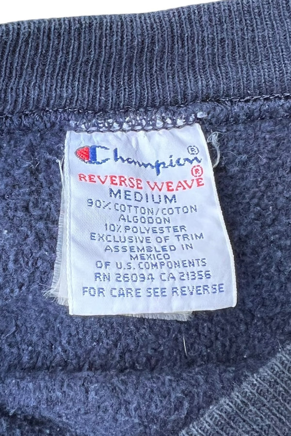 90'S REVERSE WEAVE SWEATSHIRT / NAVY [SIZE: M USED]