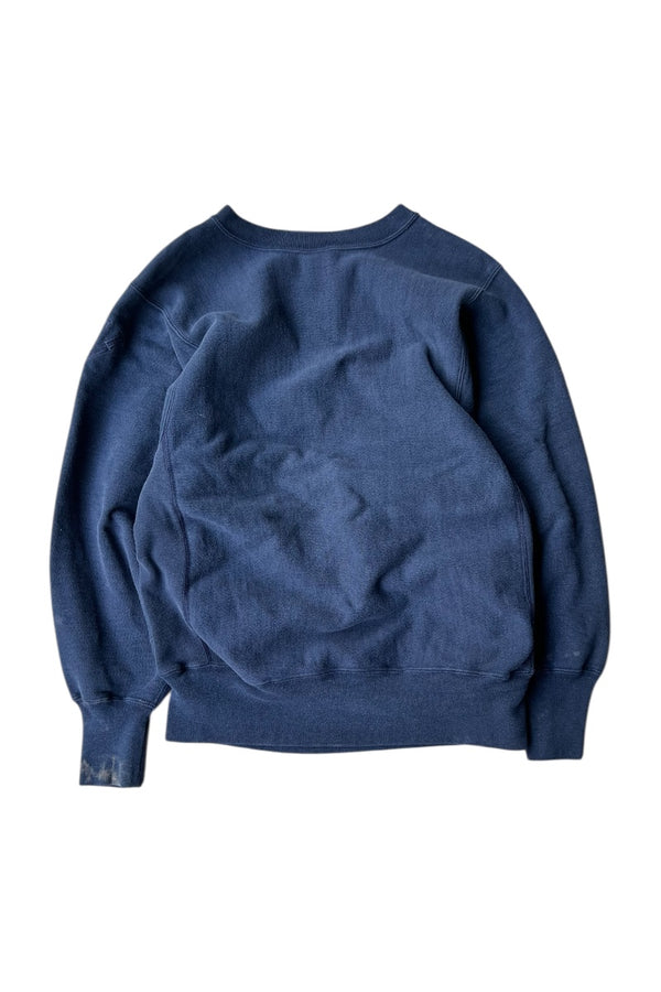 90'S REVERSE WEAVE SWEATSHIRT / NAVY [SIZE: M USED]
