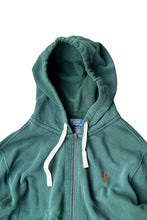 画像をギャラリービューアに読み込む, ZIP HOODIE SWEATSHIRT / GREEN [SIZE: XL USED]
