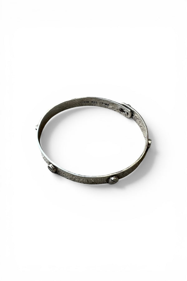 MADE IN MEXICO 925 SILVER BANGLE / SILVER [SIZE: ONE SIZE, USED]