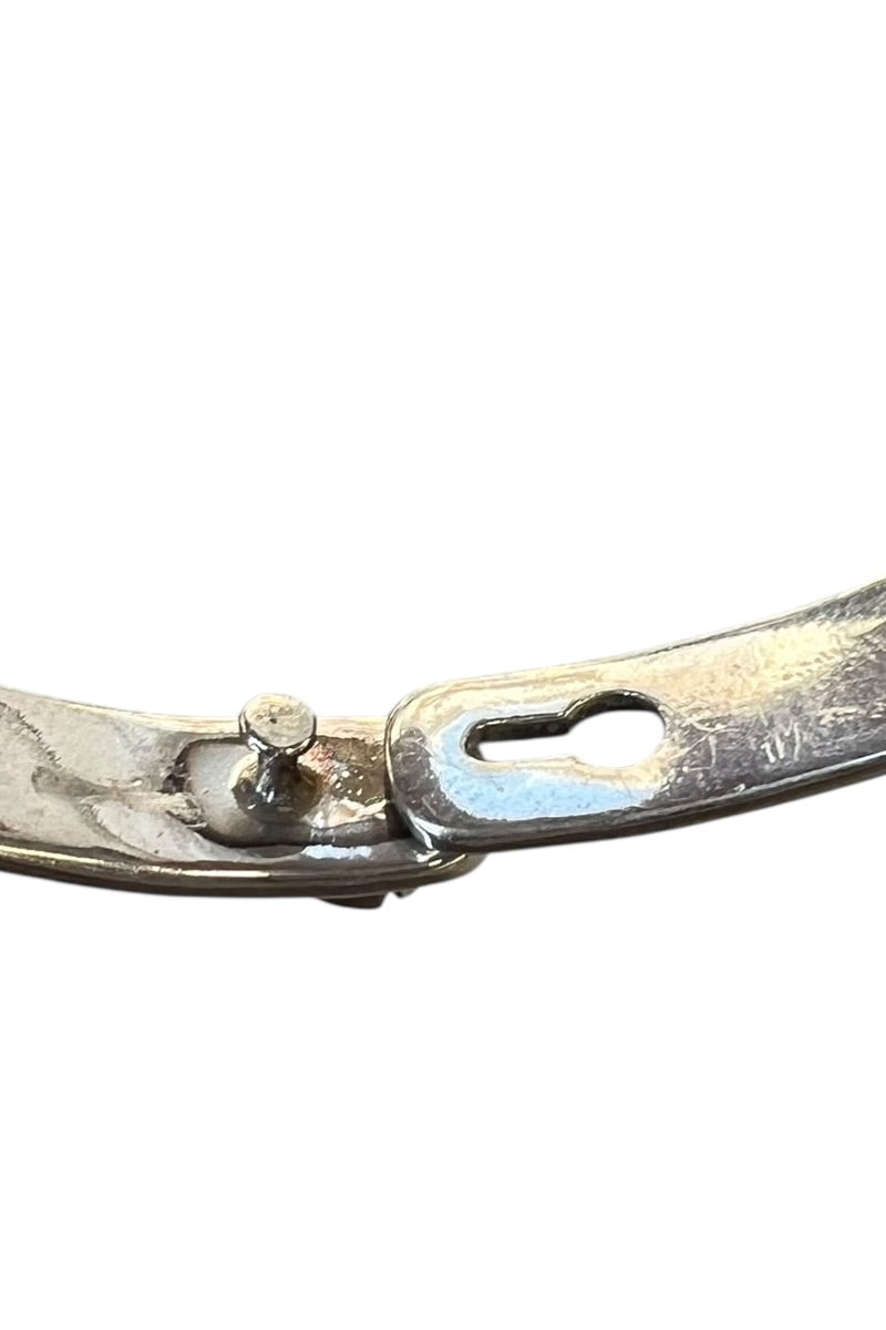 MADE IN MEXICO 925 SILVER BANGLE / SILVER [SIZE: ONE SIZE, USED]