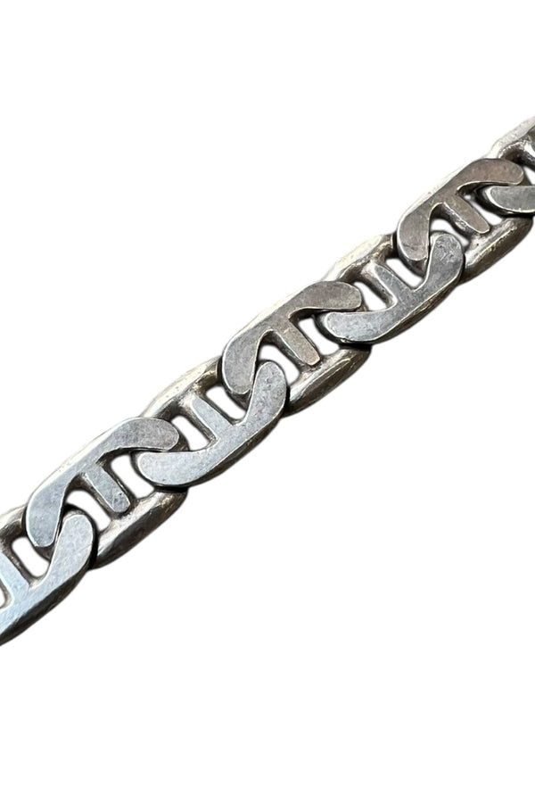 MADE IN ITALY 925 SILVER MARINER CHAIN BRACELET / SILVER [SIZE: ONE SIZE USED]